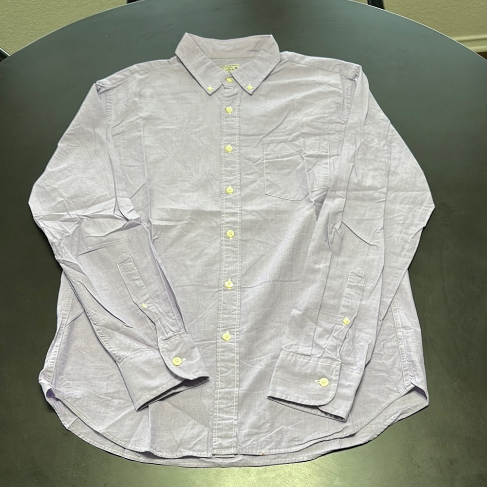 J Crew Purple Button-Down Shirt